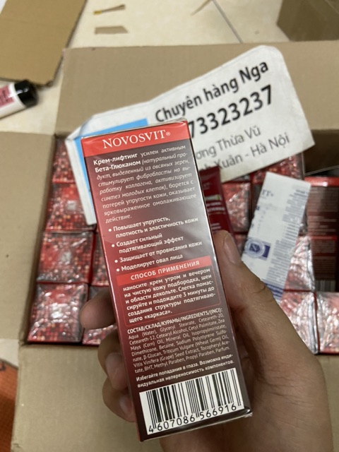 Kem nâng cằm cổ novosvit Nga | BigBuy360 - bigbuy360.vn