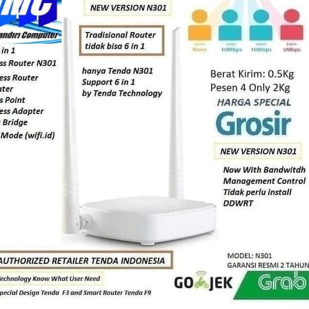 Bộ Định Tuyến Không Dây N301 7 Trong 1 + Đầu Nối N301 Wr840N Wr845N Bandwit | BigBuy360 - bigbuy360.vn