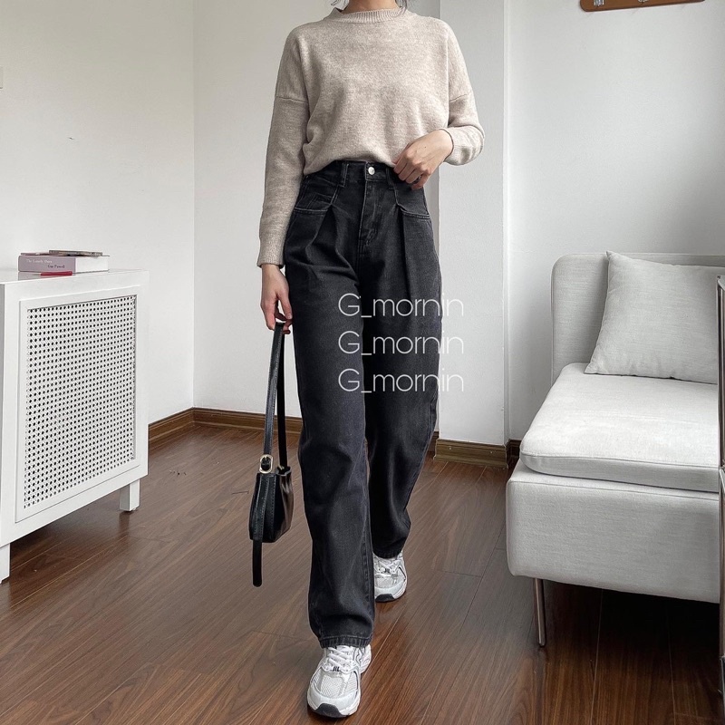 Quần jeans đen QJ0113