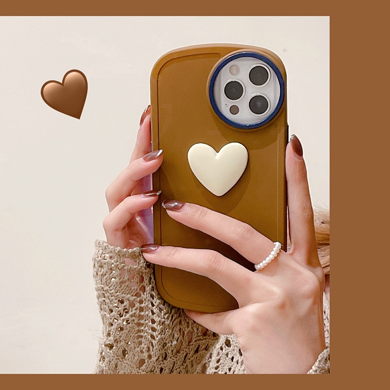 Ốp điện thoại hình trái tim cho iPhone 13Pro Max 13Pro 13 12ProMax 12Pro 12Mini 11 Pro Max IX Xs Max XR 7 8 Plus | BigBuy360 - bigbuy360.vn