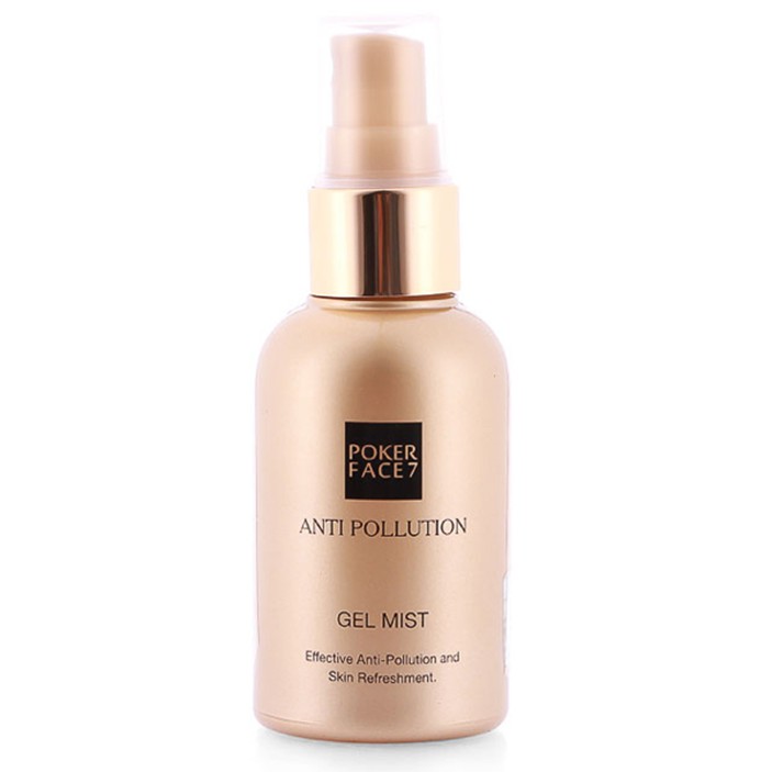 CAM KẾT AUTH  Xịt Khoán POCKER FACE 7 ANTI POLLUTION GEL MIST