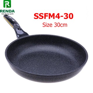 Chảo đá chống dính cạn cookway hàn quốc ssfm4-30 cm