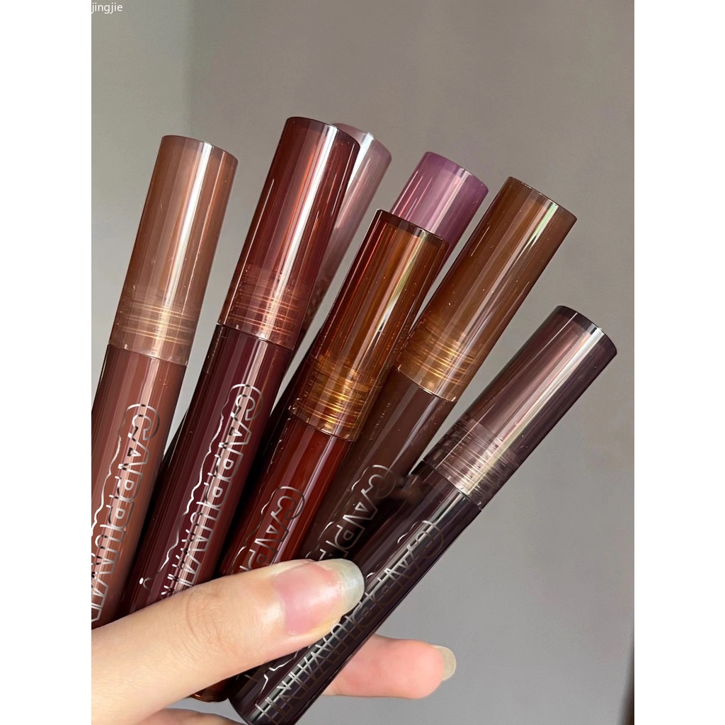 Son Bóng Dạng Lỏng Cappuvini Lava Chocolate Không Thấm Nước Son Môi