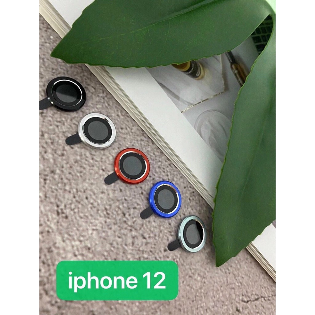 [ CÓ IPHONE 12] Viền Bảo Vệ Camera IPhone 11/11Promax/12/12Promax Kèm Viền