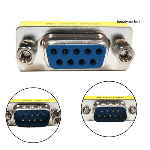 Đầu Chuyển Đổi Phích Cắm Db9 Mini Sang Ổ Cắm / Đực / Cái | BigBuy360 - bigbuy360.vn