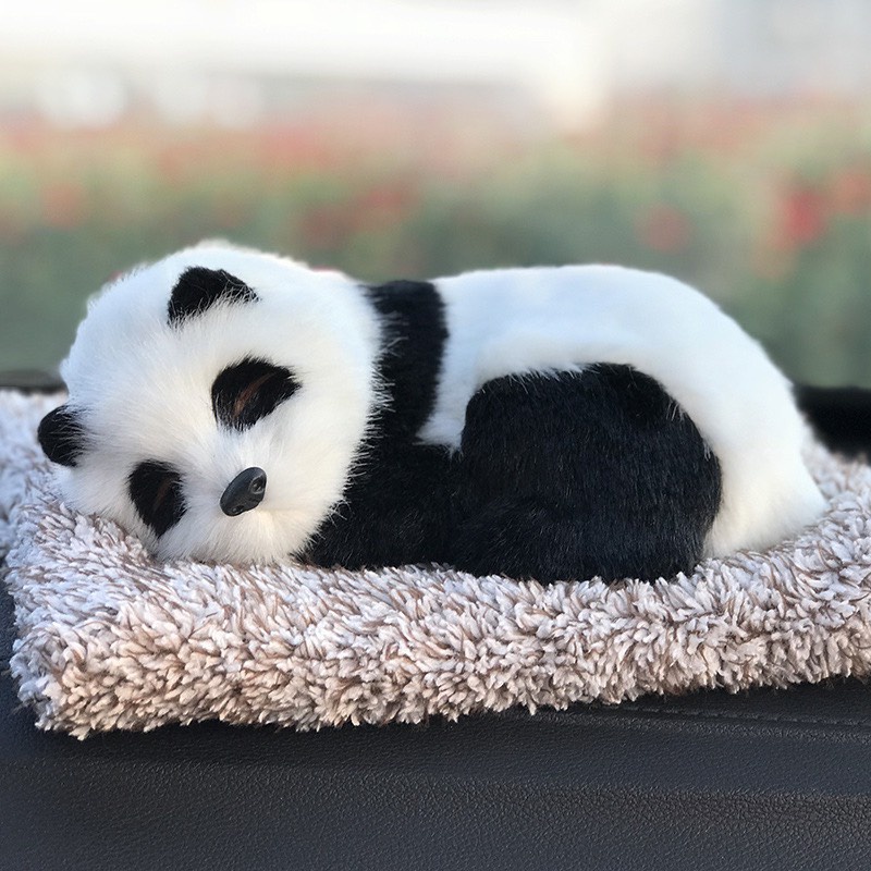 Thú cưng quà tặng - Cún bông than hoạt tính khử mùi ô tô,trang trí taplo ,cún đơn, cún đôi. mèo cat