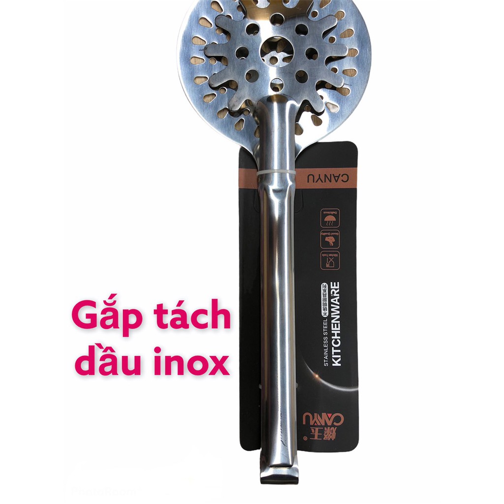 Dụng cụ gắp tách dầu inox