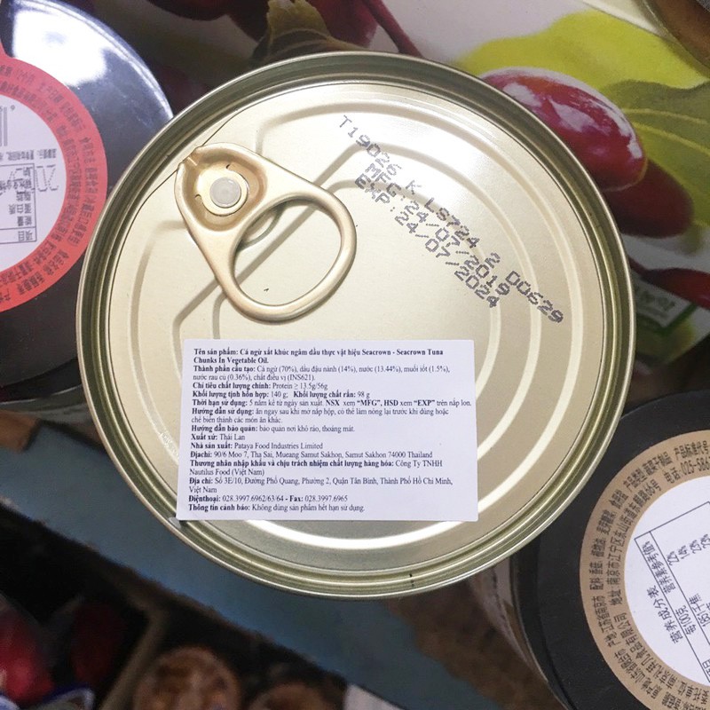 [ SIÊU SALE ] Cá ngừ đại dương đóng hộp ăn liền TUNA CHUNKS Thái Lan 140gr, HSD đến tháng 07-2024 | BigBuy360 - bigbuy360.vn