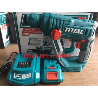 Máy khoan bê tông dùng pin 20V Total TRHLI1601 (1 PIN VÀ 1 SẠC)