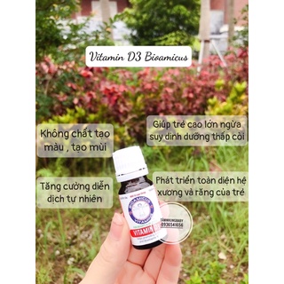 Vitamin D3 Bioamicus -Bổ sung d3 cho cơ thể bé