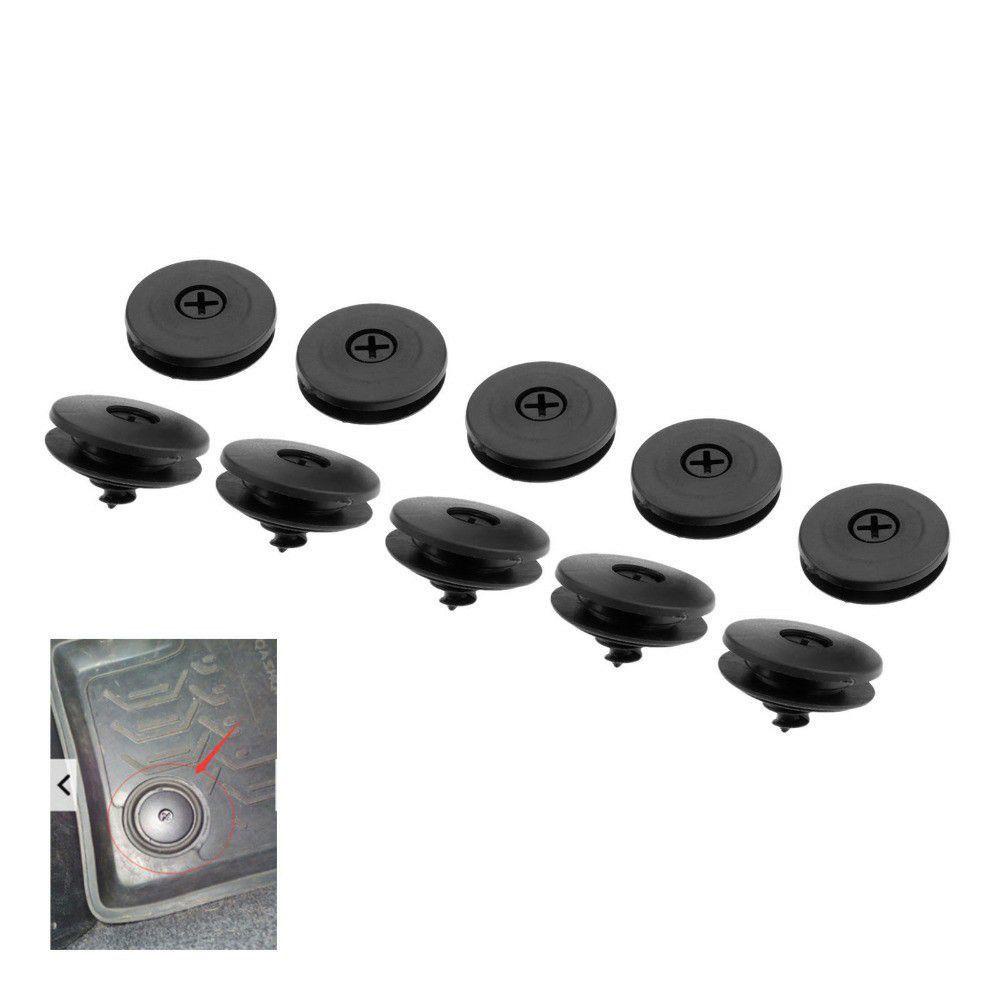 Set 10 Kẹp Cố Định Thảm Lót Sàn Xe Hơi Tiện Dụng