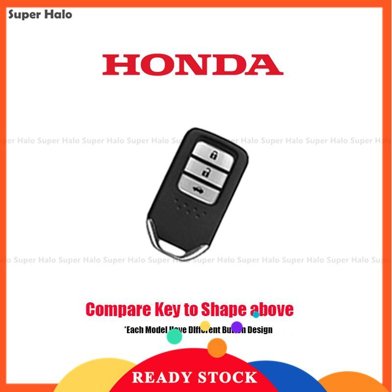 Bao da thật bảo vệ chìa khóa xe hơi Honda City Accord-3