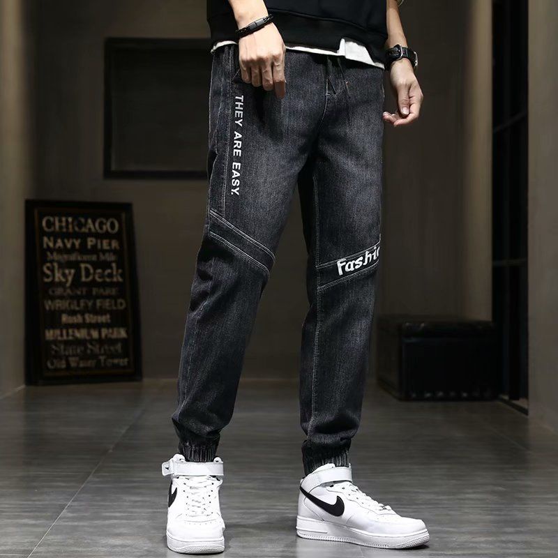 Quần Jean Dài Dáng Suông Dễ Phối Đồ Thời Trang Hàn Quốc Cho Nam