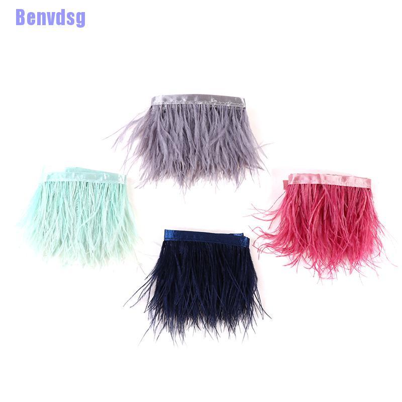 Dây Ruy Băng Lông Đà Điểu Rộng 8-10cm Đa Năng Trang Trí Đầm Cưới