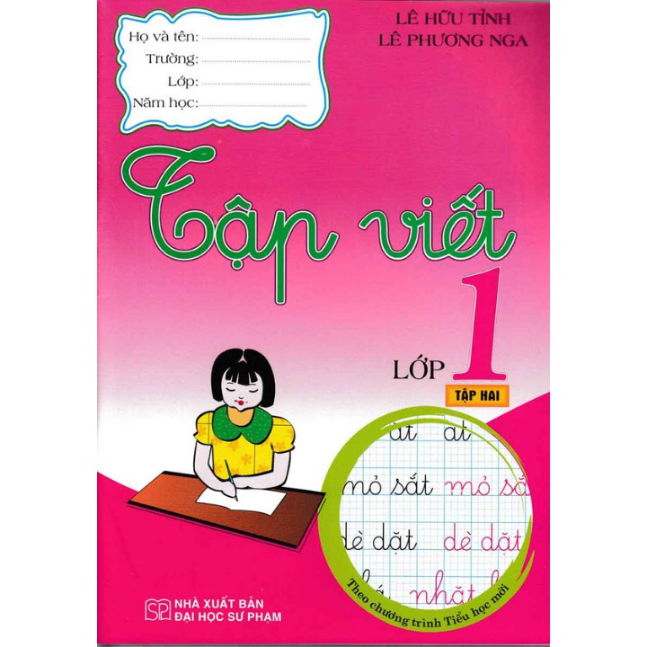 Sách - Tập viết lớp 1 tập 2 (theo chương trình tiểu học mới)