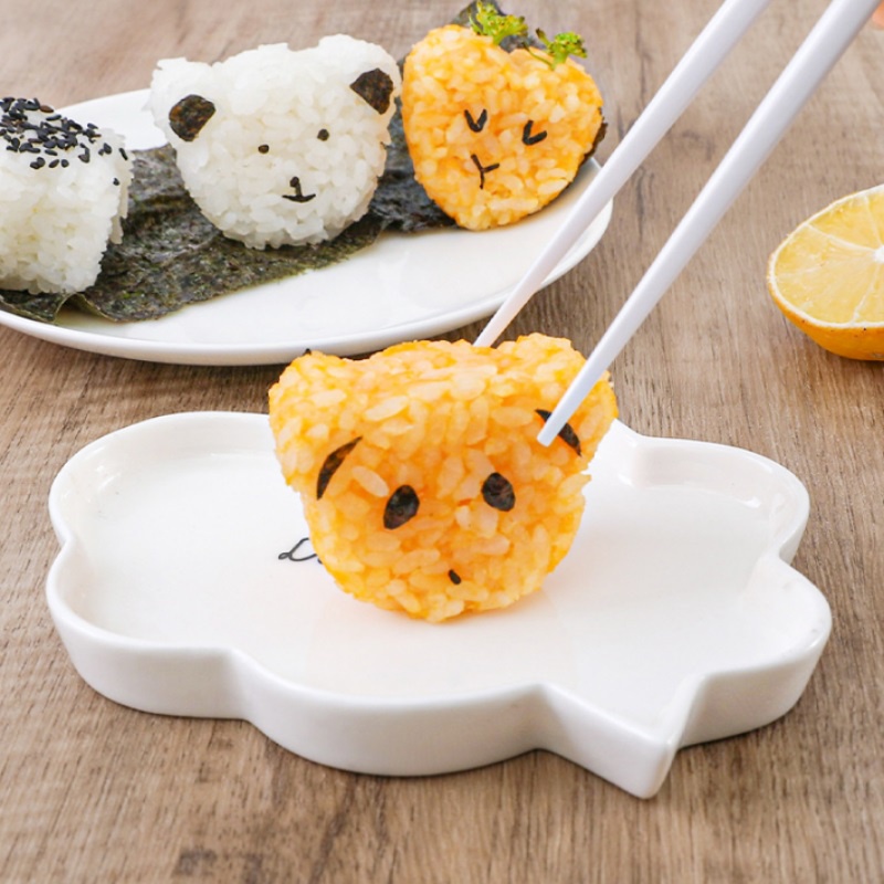 Khuôn làm cơm nắm, trứng luộc bento tạo hình cho bé ăn dặm Inomata hàng nội địa Nhật Bản AD81