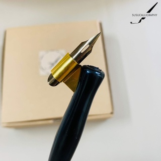 Set Quản Chéo - Ngòi - Mực Viết Calligraphy (Tặng lò xo, lọ chiết mực)
