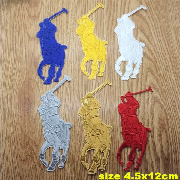 Thời Trang Nhãn Dán Trang Trí Quần Áo polo Thêu Hình Cánh Tay / Quần Dài Có Thể Ủi diy