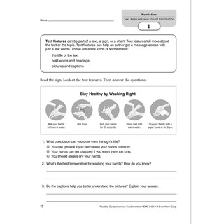 Reading Comprehension Fundamentals - 6 c