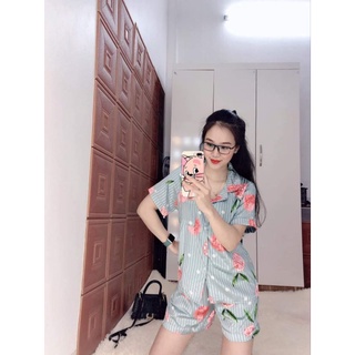 Bộ Pyjama Lụa Mango Siêu Nét