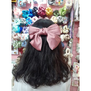 Nơ cài tóc bản to