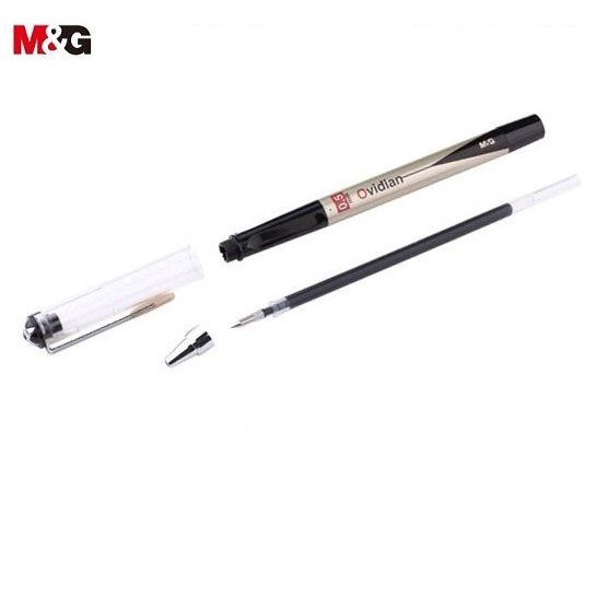 Bút ký gel nước Ovidian M&amp;G AGP11536 / 11503 I Bút 11536 có ruột thay MG 6102 / 7018 ngòi 0.5mm