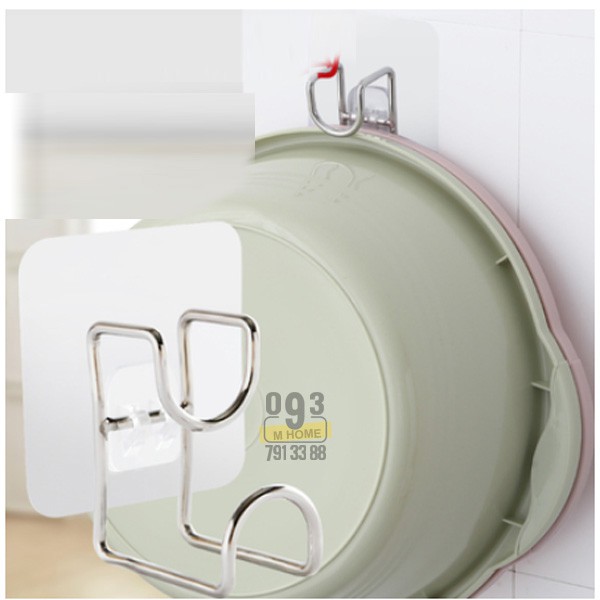 Combo 2 Giá Treo Inox Đa Năng Kích Thước 7x7cm | BigBuy360 - bigbuy360.vn