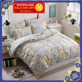 Sỉ Bộ ga gối POLLY COTTON 1M8 *2M ALANA