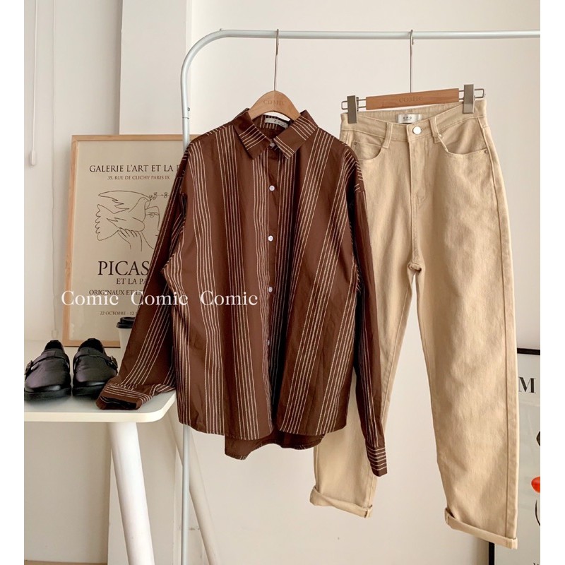 Áo sơmi Comic 1137 | BigBuy360 - bigbuy360.vn