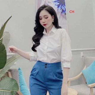 Áo sơ mi tay lửng dễ mặc lịch sự đẹp