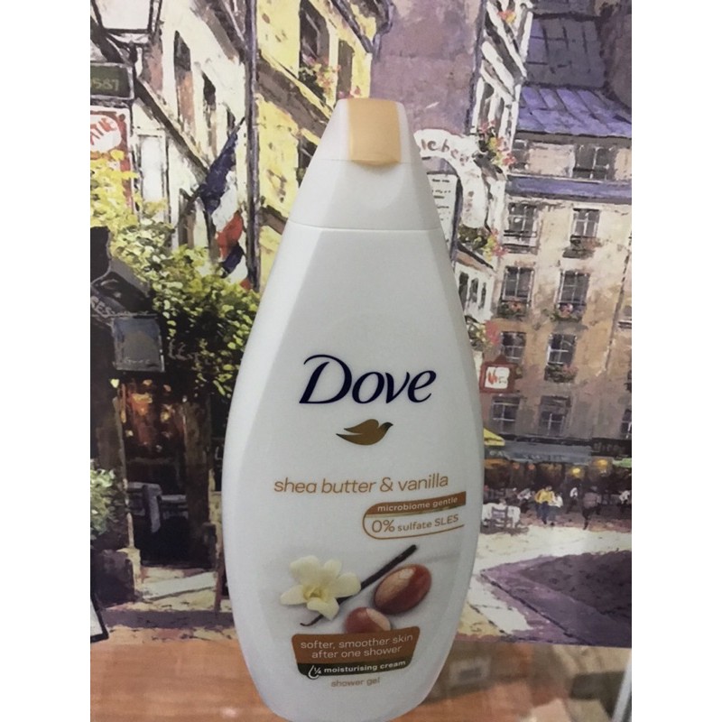 Sữa tắm dove 500 ml đủ màu như hình