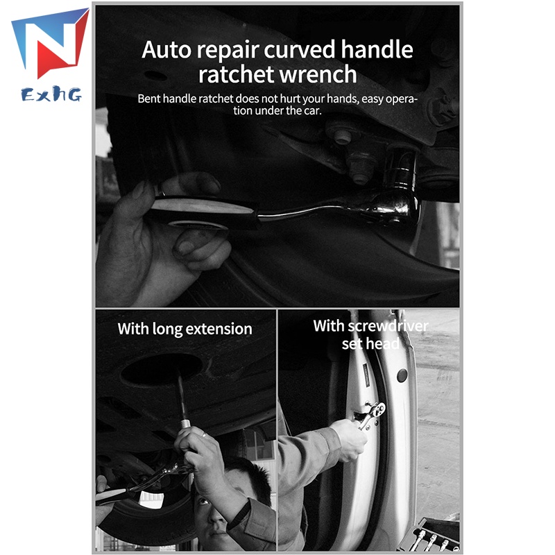 Bộ 46/53 Dụng Cụ Sửa Chữa Xe Hơi Chuyên Nghiệp Đa Năng