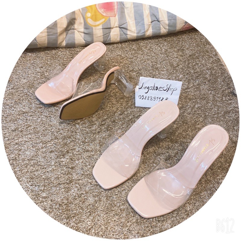 Dép quai trong gót dẹt