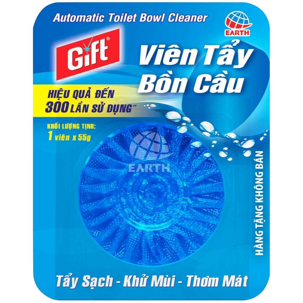 Viên tẩy bồn cầu loại vĩ 4 viên