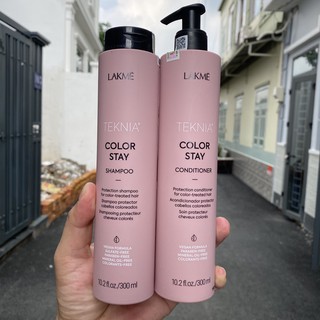 Dầu gội xả dưỡng màu Color Stay Lakme 300mlx2 ( New )