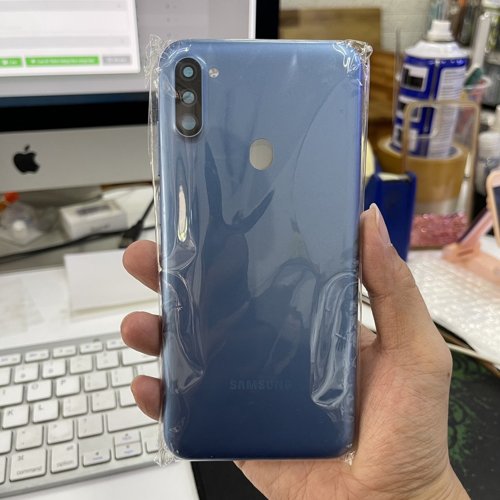 Nắp lưng Samsung A11 SM-A115 zin