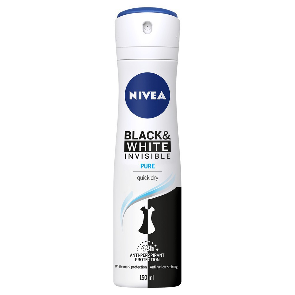 Xịt Khử Mùi Nữ Nivea 150ml