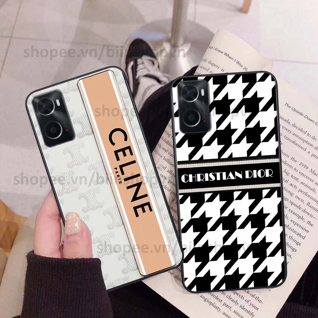 Ốp Oppo A76 in hình các thương hiệu nổi tiếng siêu đẹp, thời trang cá tính