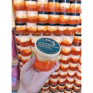 Body sâm cốt mạnh mix collagen ủ trắng không lộ vâng kem tặng muỗng và kích trắng