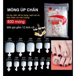 Bịch 600 Móng Úp Chân