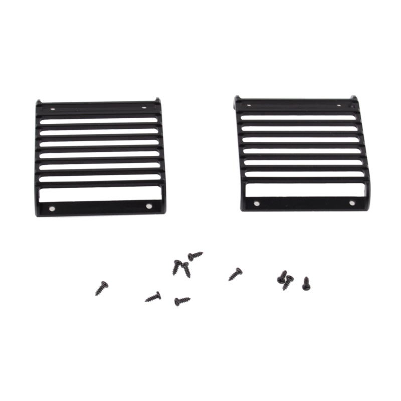 Bộ 2 Khung Lưới Bảo Vệ Đèn Pha LED WMMB Cho Xe Điều Khiển Từ Xa TRX-4 T4 1 10 ​