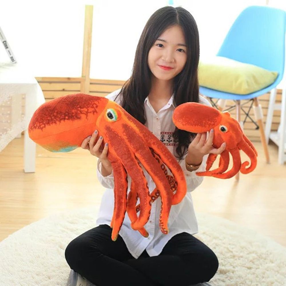 Set 1 Gối Ôm Hình Bạch Tuộc 30cm Dễ Thương Cho Bé