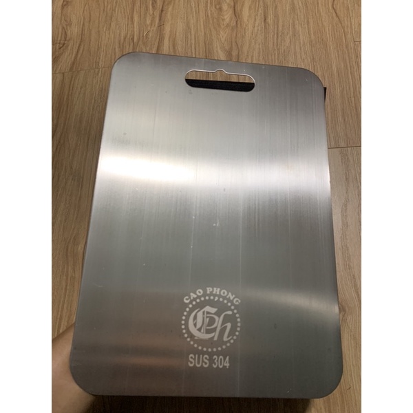 Thớt inox 304 cao cấp hàng Cao Phong loại 1