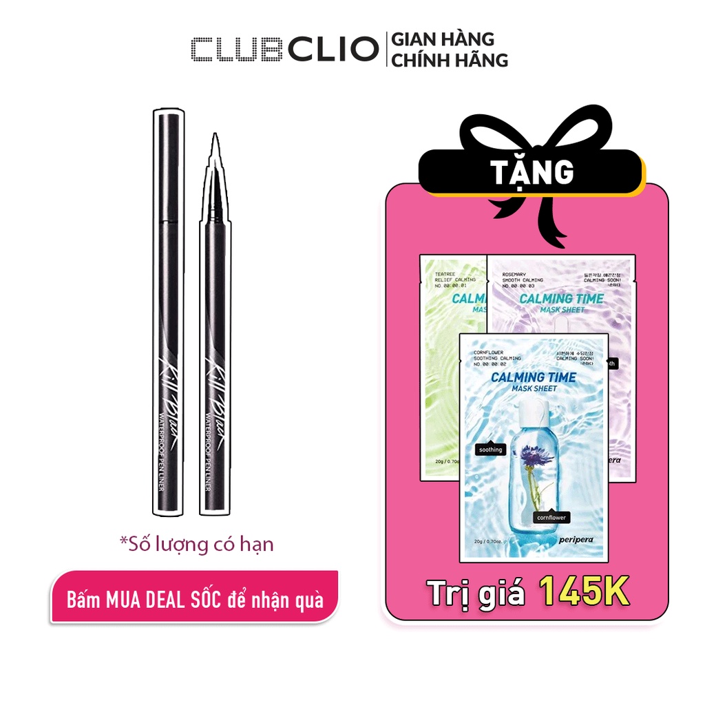 Viền Mắt Clio Waterproof Pen Liner 0.55ml