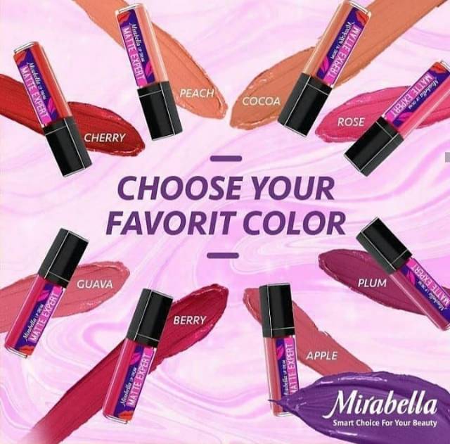 (Hàng Mới Về) Son Kem Lì Mirabella 8g Trang Điểm Chuyên Nghiệp | BigBuy360 - bigbuy360.vn