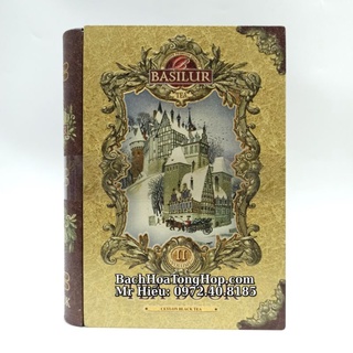 [Hỏa Tốc] Trà Basilur Tea Book hộp sắt 100gram