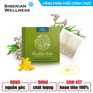 Trà hỗ trợ an thần ngủ ngon giấc Siberian Shedite Noir 30 gói