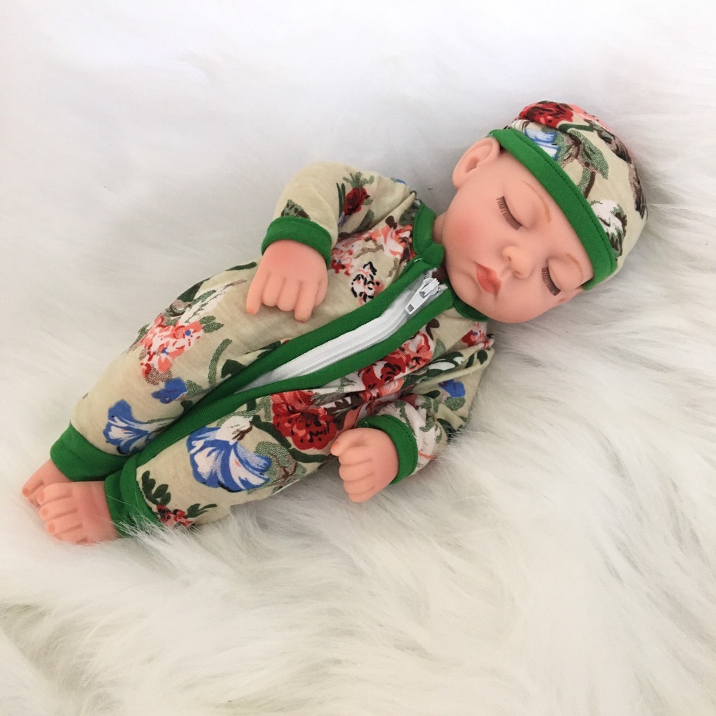 Búp Bê Em Bé Đáng Yêu Bằng Silicon - Cao 30 cm