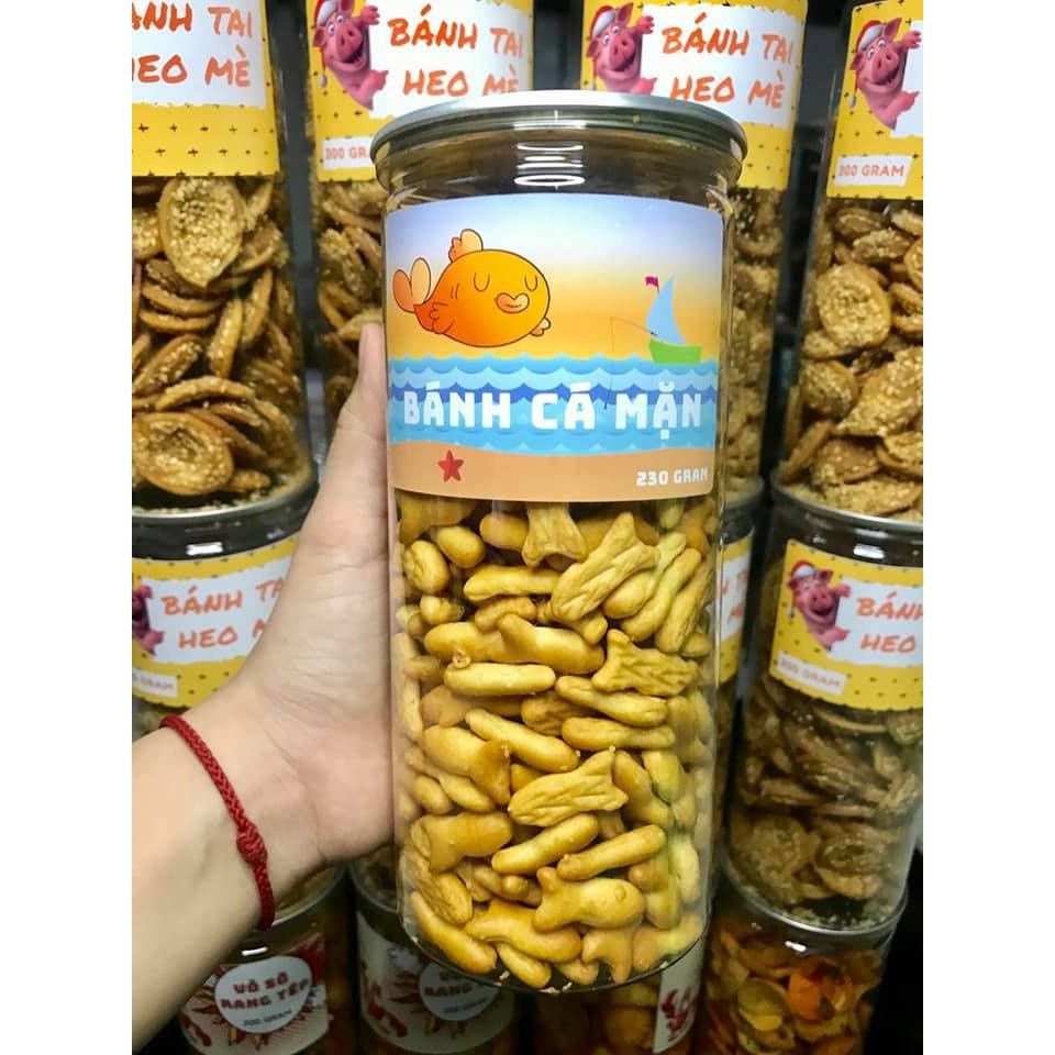 Bánh Quy Cá Mặn 250G - Trai Đẹp Snack