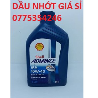 Shell advance ax7 scooter 10w40 800ml